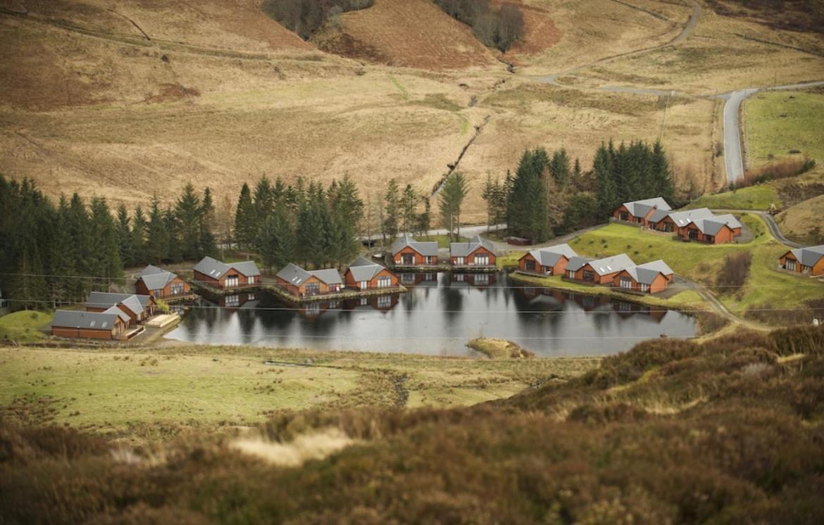 Na Craigean Lodge Glengoulandie Экстерьер фото
